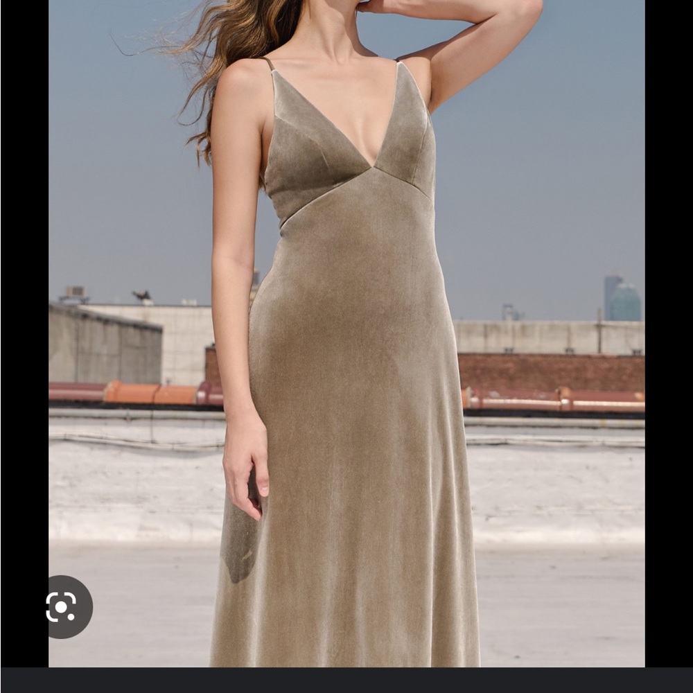 Jenny Yoo Melanie Dress in sage size 10 worn once